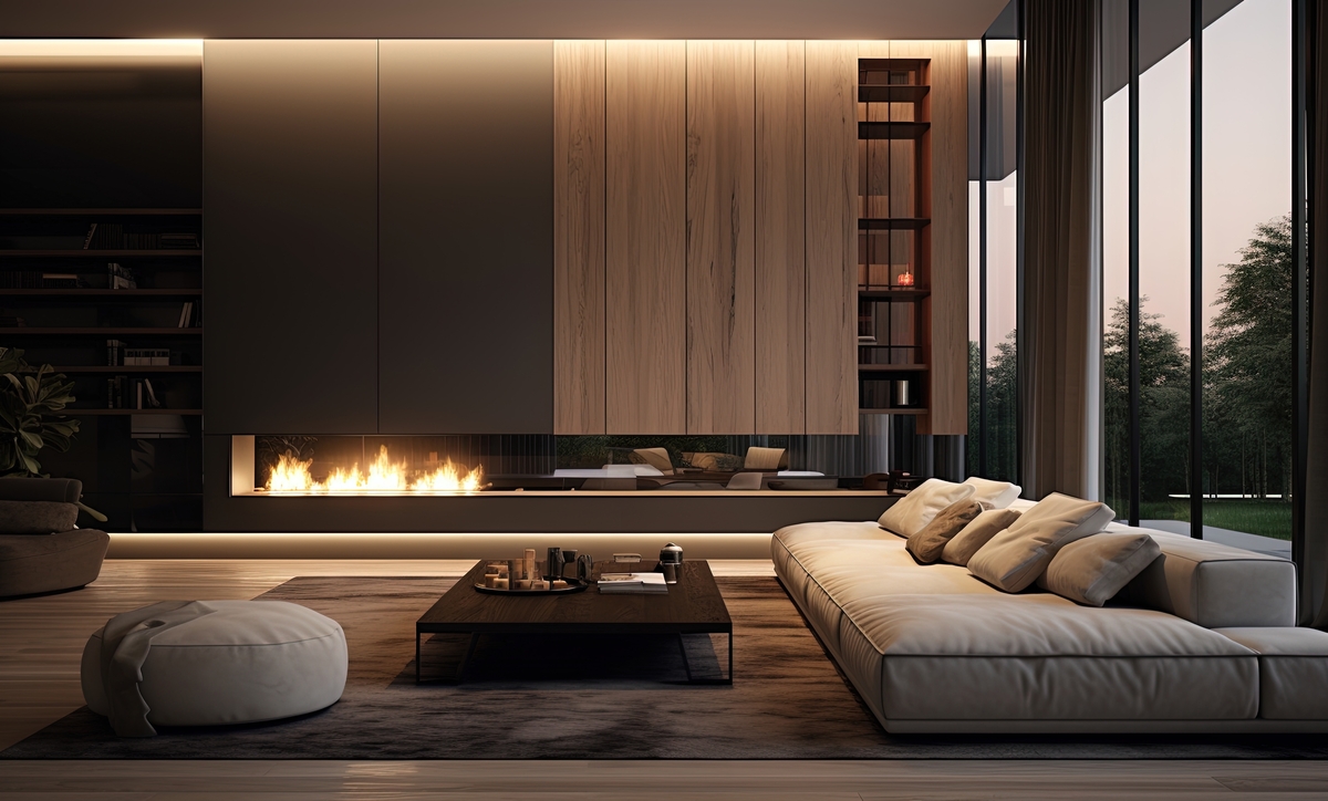 تصميم داخلي بسيط للمنزل